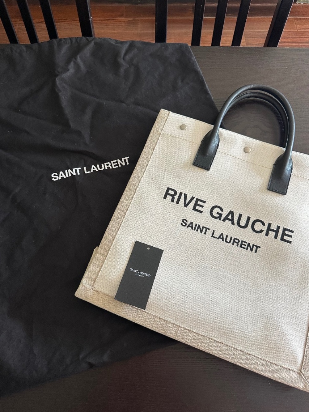 SAINT LAURENT RIVE GAUCHE TOTE